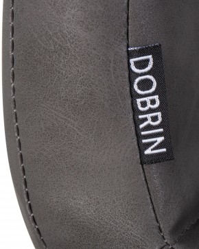Стул обеденный DOBRIN MARK, черные ножки, серая антрацитовая винтажная экокожа (RU-08) в Ревде - revda.ok-mebel.com | фото 9