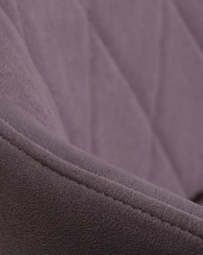 Стул обеденный DOBRIN ROBY, ЭМАЛЬ ЧЕРНЫЙ МУАР велюр Catania Lavender в Ревде - revda.ok-mebel.com | фото 10