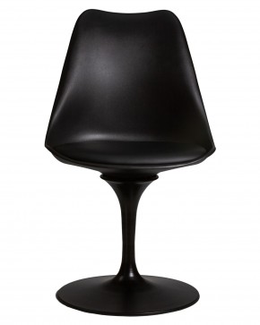 Стул обеденный DOBRIN TULIP, черное основание, цвет черный (B-03) в Ревде - revda.ok-mebel.com | фото 6