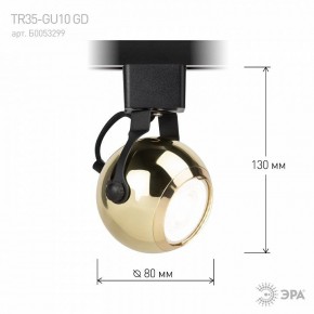 Светильник на штанге Эра  TR35-GU10 GD в Ревде - revda.ok-mebel.com | фото 7