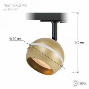 Светильник на штанге Эра  TR47 - GX53 MG в Ревде - revda.ok-mebel.com | фото 8
