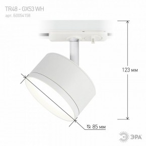 Светильник на штанге Эра  TR48 - GX53 WH в Ревде - revda.ok-mebel.com | фото 4