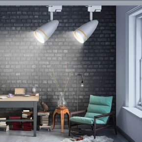 Светильник на штанге Эра  TR49 - GU10 WH в Ревде - revda.ok-mebel.com | фото 2