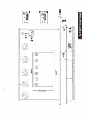 Светильник на штанге Imperiumloft RH Boule De Cristal Linear 40,1222 в Ревде - revda.ok-mebel.com | фото 11