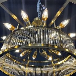 Светильник на штанге Imperiumloft RH Marais Round Chandelier 40,2668 в Ревде - revda.ok-mebel.com | фото 5