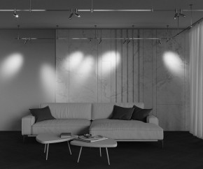 Светильник на штанге Maytoni Focus Led TR144-1-12W3K-W-BS в Ревде - revda.ok-mebel.com | фото 5