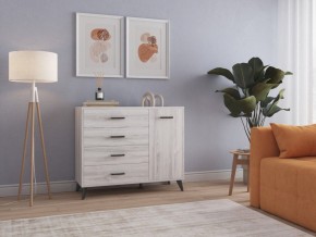 СВЕТЛАНА LOFT Комод-тумба (сосна белая loft) в Ревде - revda.ok-mebel.com | фото 3