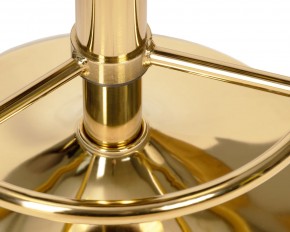 Табурет барный DOBRIN BRUNO GOLD, бежевый велюр (MJ9-10) в Ревде - revda.ok-mebel.com | фото 4