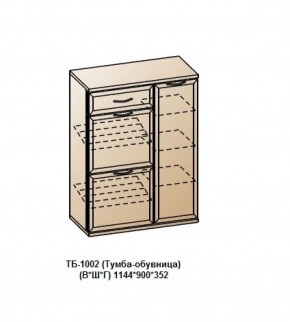 ТБ-1002 (Тумба-обувница) в Ревде - revda.ok-mebel.com | фото