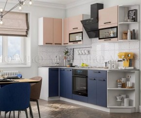 ТЕХНО Кухонный гарнитур угловой 2,7х0,9 м Компоновка №2 в Ревде - revda.ok-mebel.com | фото 4