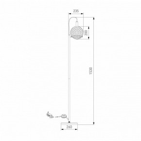 Торшер Eurosvet Gemini 80492/1 черный в Ревде - revda.ok-mebel.com | фото 4