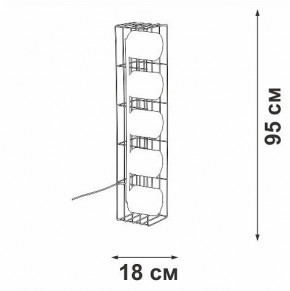 Торшер Vitaluce V3019 V3019-1/5P в Ревде - revda.ok-mebel.com | фото 4