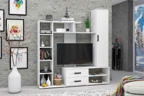 Центральная секция Торонто (Белый текстурный) в Ревде - revda.ok-mebel.com | фото