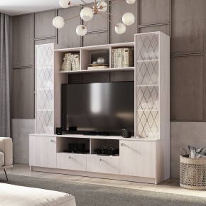 Центральная секция Зарина ЦС-01 (ясень белый) в Ревде - revda.ok-mebel.com | фото
