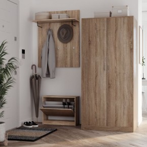 Тумба ОРИОН с одной полкой для обуви, цвет Дуб Сонома в Ревде - revda.ok-mebel.com | фото 4