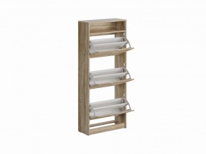 Тумба ОРИОН с тремя полками для обуви, цвет Дуб Сонома в Ревде - revda.ok-mebel.com | фото 2