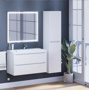Тумба под раковину Uperwood Tanos 100 см, подвесная, белая матовая в Ревде - revda.ok-mebel.com | фото 11