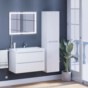Тумба под раковину Uperwood Tanos 80 см, подвесная, белая матовая в Ревде - revda.ok-mebel.com | фото 11