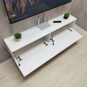 Тумба подвесная под ТВ LINES MTV1-MA 750 Белый матовый (Белый-M 10.1.2) в Ревде - revda.ok-mebel.com | фото 10