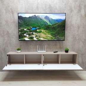 Тумба подвесная под ТВ LINES MTV3-MA 900 Бежевый (Леда-М 10.1.5) в Ревде - revda.ok-mebel.com | фото 11