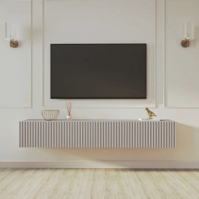 Тумба подвесная под ТВ LINES MTV3-MA 900 Бежевый (Леда-М 10.1.5) в Ревде - revda.ok-mebel.com | фото 12