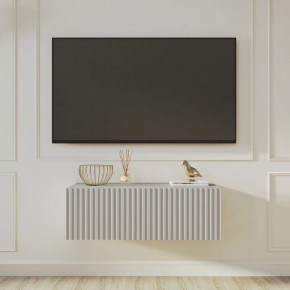 Тумба подвесная под ТВ LINES MTV3-MA 900 Бежевый (Леда-М 10.1.5) в Ревде - revda.ok-mebel.com | фото 9