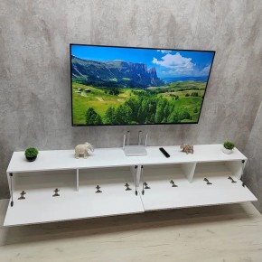 Тумба подвесная под ТВ LINES MTV4-MA 1150 Белый матовый (Белый-M 10.1.2) в Ревде - revda.ok-mebel.com | фото 11
