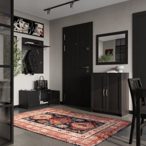 Тумба СИРИУС двухдверная, цвет Дуб Венге в Ревде - revda.ok-mebel.com | фото 4