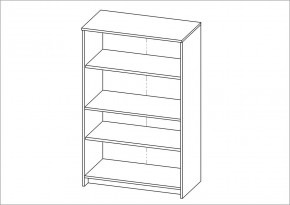 Тумба СИРИУС двухдверная высокая, цвет Дуб Сонома в Ревде - revda.ok-mebel.com | фото 2