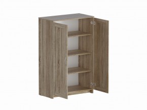 Тумба СИРИУС двухдверная высокая, цвет Дуб Сонома в Ревде - revda.ok-mebel.com | фото 3