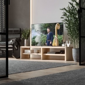 ТВ-тумба Энкель ТВ16, тамбурат, цвет дуб беленый в Ревде - revda.ok-mebel.com | фото 4