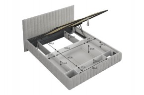 ТВИКС Кровать с ПМ 1600 в Ревде - revda.ok-mebel.com | фото 4