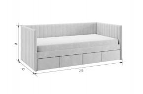 ТВИКС Кровать (софа) с ящиками 900 в Ревде - revda.ok-mebel.com | фото 2