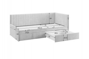 ТВИКС Кровать (тахта) с ящиками 900 в Ревде - revda.ok-mebel.com | фото 3