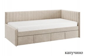 ТВИКС Кровать (тахта) с ящиками 900 (капучино) в Ревде - revda.ok-mebel.com | фото