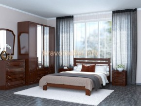 ВЕРОНИКА Кровать из массива 1400 в Ревде - revda.ok-mebel.com | фото 3