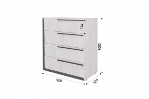ВИНТЕР Спальный гарнитур (модульный) в Ревде - revda.ok-mebel.com | фото 14