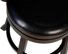 Вращающийся полубарный стул DOBRIN JOHN COUNTER, капучино, черный в Ревде - revda.ok-mebel.com | фото 9