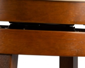 Вращающийся полубарный стул DOBRIN WILLIAM COUNTER, шоколад, кремовый в Ревде - revda.ok-mebel.com | фото 12