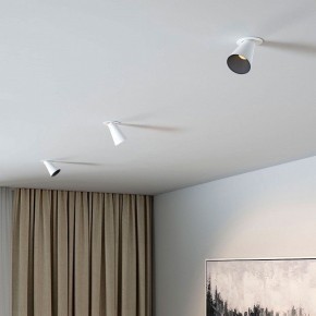 Встраиваемый светильник Elektrostandard Bell 25097/LED 8W 3000K белый в Ревде - revda.ok-mebel.com | фото 4