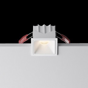 Встраиваемый светильник Maytoni Alfa LED DL043-01-10W3K-SQ-W-1 в Ревде - revda.ok-mebel.com | фото 5