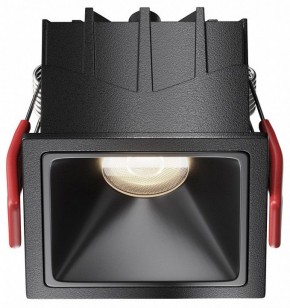 Встраиваемый светильник Maytoni Alfa LED DL043-01-10W4K-SQ-B-1 в Ревде - revda.ok-mebel.com | фото