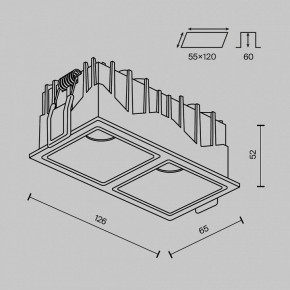 Встраиваемый светильник Maytoni Alfa LED DL043-02-10W3K-SQ-W-1 в Ревде - revda.ok-mebel.com | фото 10