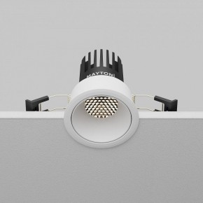 Встраиваемый светильник Maytoni Dip DL115-10W-4K-W в Ревде - revda.ok-mebel.com | фото 7