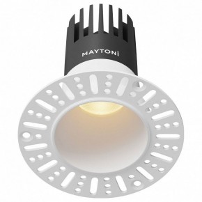 Встраиваемый светильник Maytoni Dip DL120-10W-2.7K-TRS-W в Ревде - revda.ok-mebel.com | фото