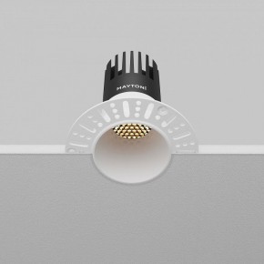 Встраиваемый светильник Maytoni Dip DL120-10W-2.7K-TRS-W в Ревде - revda.ok-mebel.com | фото 8
