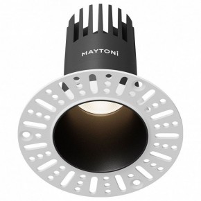 Встраиваемый светильник Maytoni Dip DL120-10W-4K-TRS-B в Ревде - revda.ok-mebel.com | фото