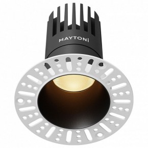 Встраиваемый светильник Maytoni Dip DL122-15W-2.7K-TRS-B в Ревде - revda.ok-mebel.com | фото