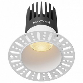 Встраиваемый светильник Maytoni Dip DL122-15W-2.7K-TRS-W в Ревде - revda.ok-mebel.com | фото