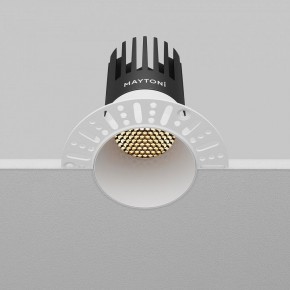 Встраиваемый светильник Maytoni Dip DL122-15W-2.7K-TRS-W в Ревде - revda.ok-mebel.com | фото 7
